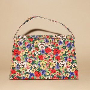 Vintage Unmistakably Johansen Floral Purse